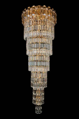 Люстра каскадная LEON Jacqueline LE7161/1700 GD/SH