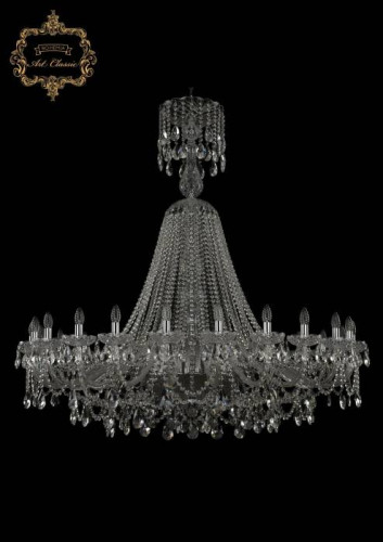 Подвесная хрустальная люстра 11.25 Art Classic 11.25.24.530.XL-151.Cr.Sp