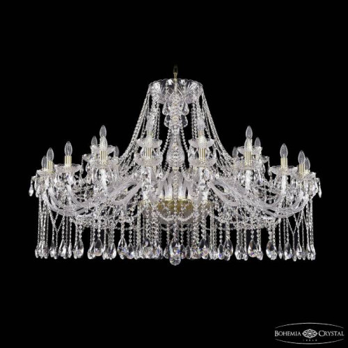 Подвесная хрустальная люстра 1413 Bohemia 1413/20+10/530 G