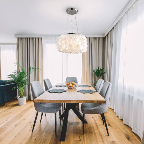 Подвесная люстра Eurosvet Sandra 60005/4 хром