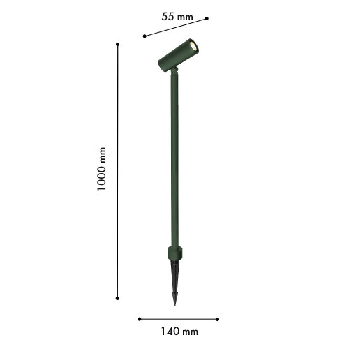 Грунтовый светильник Favourite Micron 4811-1F