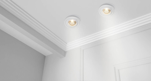 Встраиваемый светильник с узорами Gyps DL283-1-01-W Maytoni