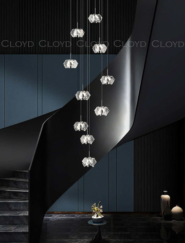 Люстра каскадная Cloyd Franzen 11589