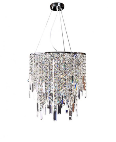 Подвесная хрустальная люстра Zucchero Lumina Deco LDP 2159-350 CHR