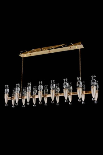 Подвесная люстра LEON Joli LE3024/1110L GD