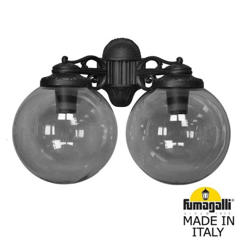 Уличный настенный светильник Fumagalli Globe 300 G30.141.000.AZF1RDN