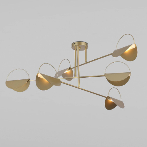 Потолочная люстра Eurosvet Grazia 70148/6 золото Smart