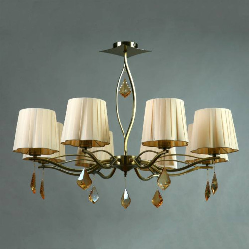 Потолочная люстра Brizzi 3203 BX 03203/8 Bronze Cream