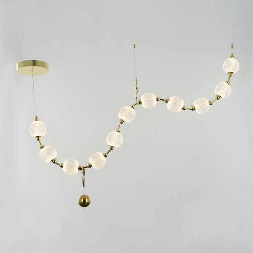 Светильник подвесной Delight Collection Elliot Diamante MD20001012-11A gold