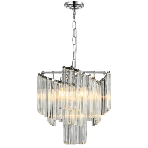 Подвесная люстра Natali Kovaltseva Majestic MAJESTIC 81433/6C CHROME