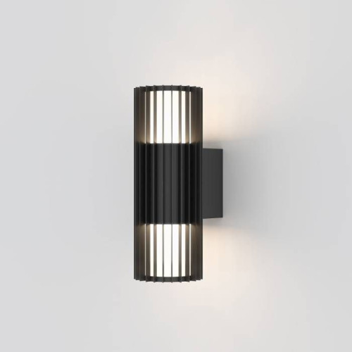 Уличный настенный светильник Elektrostandard Entero Entero (35189/W) черный