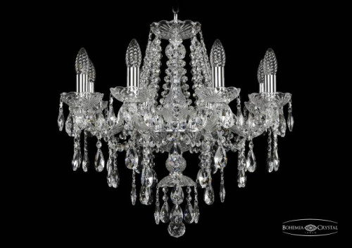 Подвесная хрустальная люстра 1415 Bohemia 1415/8/200 Ni