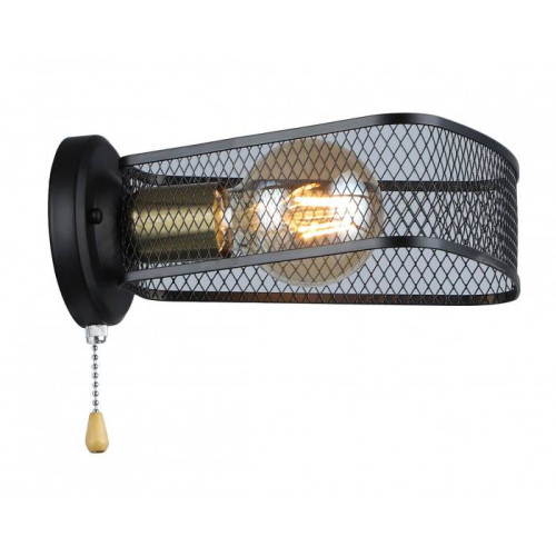 Бра настенное 1*Е27 MD.5460-1-W-BK+COP