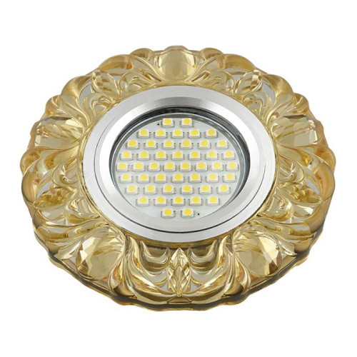 Встраиваемый светильник Fametto Luciole DLS-L136 GU5.3 GLASSY/YELLOW