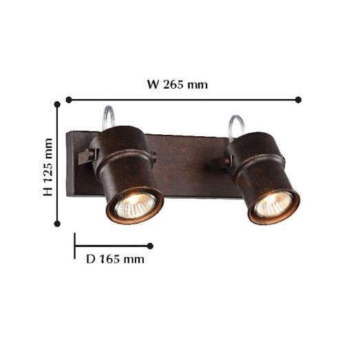 Светильник спот Favourite Arcu 2025-2W