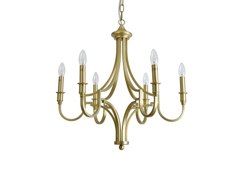 Подвесная люстра Newport Daniela 3456/С brass
