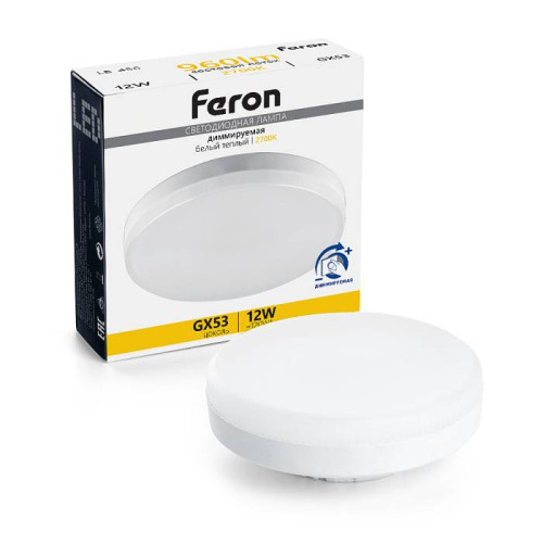 Светодиодные лампочки Feron 51064 (GX53)  (12Вт)  (2700K) 