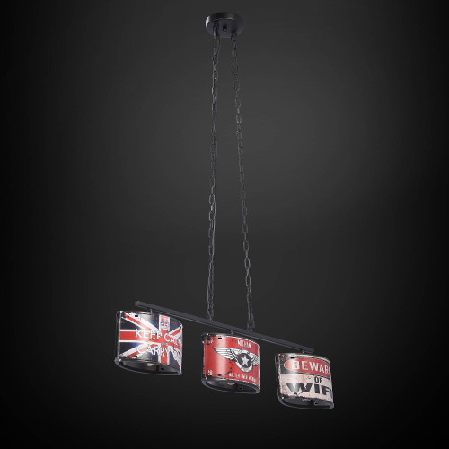 Светильник подвесной Розанофф Fortunata RS133/3PL