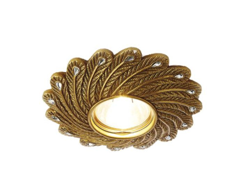 Встраиваемый светильник с узорами Design D4466 SB Ambrella