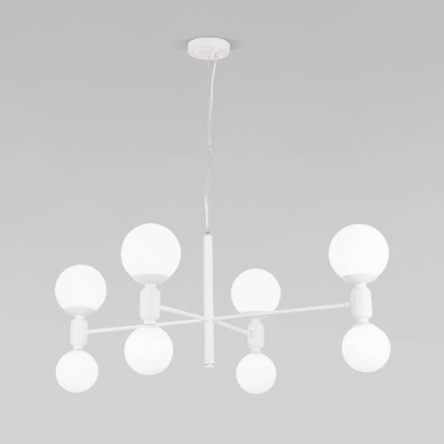 Подвесная люстра Eurosvet Bubble 30182/8 белый Smart