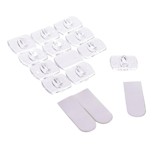 Крючки для монтажа гирлянд. Набор из 20 шт Uniel UCC-Y11 CLEAR 020 POLYBAG