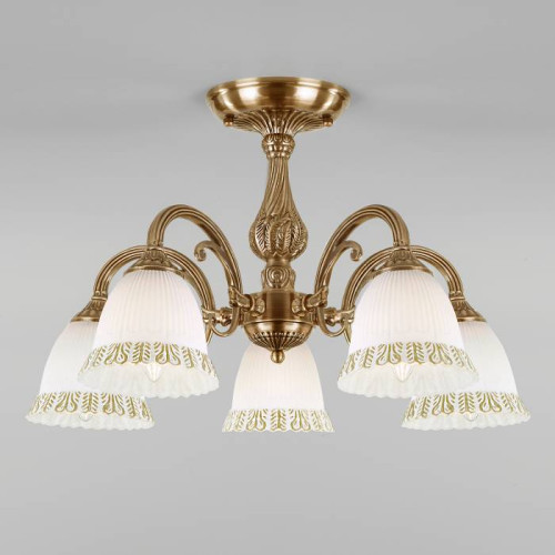 Потолочная люстра Eurosvet Campina 60107/5 античная бронза