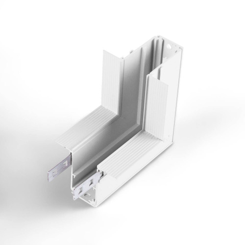 Коннектор угловой внутренний для накладного шинопровода Elektrostandard Slim Magnetic Slim Magnetic Коннектор угловой внутренний для накладного шинопровода белый 85091/00