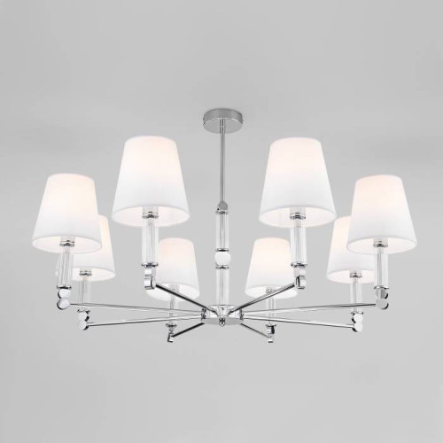 Потолочная люстра Eurosvet Conso 60145/8 хром Smart