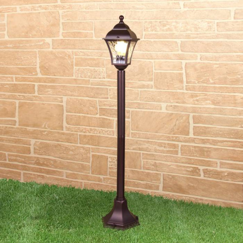 Столб фонарный уличный Elektrostandard Apus Apus F шоколад (GL 1009F)