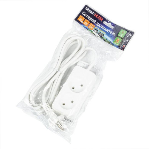 Удлинитель Uniel Ultra S-CU2-3 WHITE