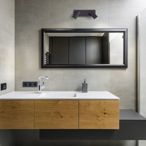 Светильник спот Eurosvet Fleur 20066/2 LED черный/золото