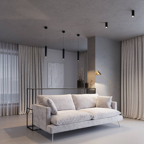 Накладной светильник Elektrostandard Trio 25110/LED 8W 3000K черный