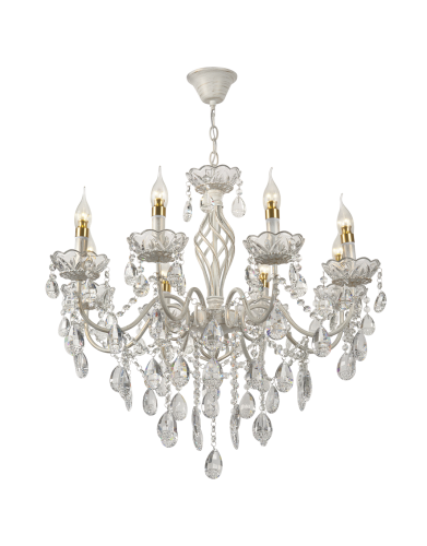Подвесная люстра Мелодия Света P6797-8 WT+GD 000024278