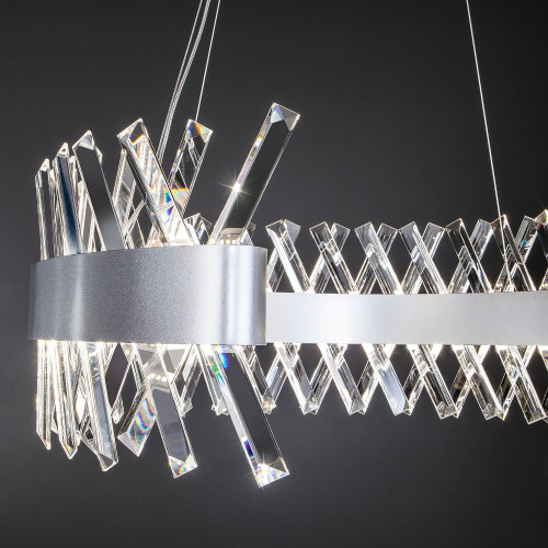 Подвесная люстра с пультом Parete Bogates 432/1 Strotskis