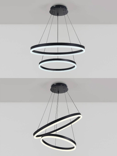 Подвесная люстра Natali Kovaltseva Oreol LED LAMPS 81298