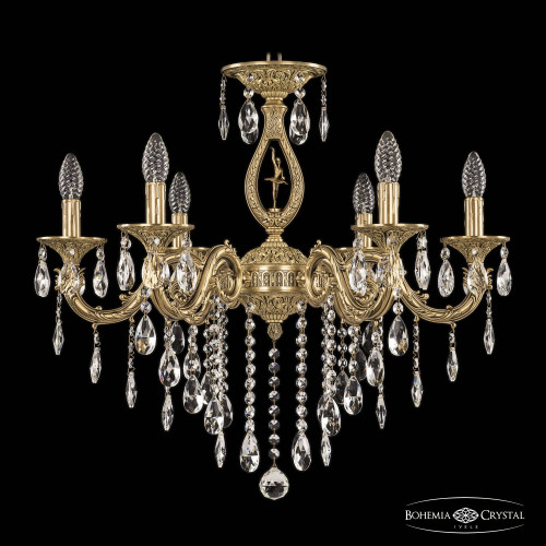 Подвесная хрустальная люстра 7101 Bohemia 71401/6/210 B FP FD2S