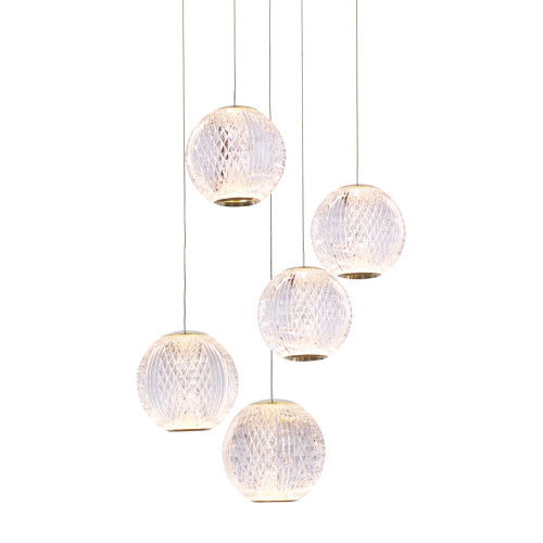 Светильник подвесной Delight Collection Elliot Diamante MD20001012-5A gold