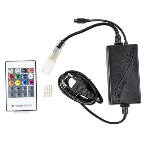 Пульт к светодиодной ленте Uniel ULC-N22-RGB NEON BLACK