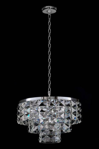 Подвесная люстра LEON Cristal LE3003/600 CH