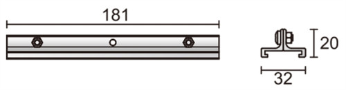 Подвесной зажим для подключения 3-х фазной системы Deko-Light D Line 710057