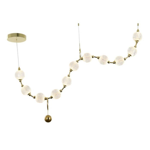 Светильник подвесной Delight Collection Elliot Diamante MD20001012-11A gold