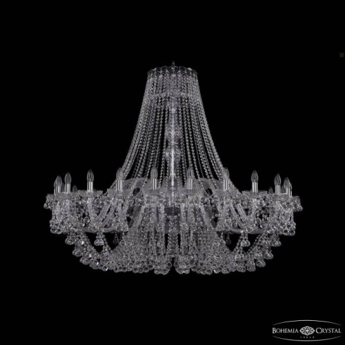 Подвесная хрустальная люстра 1409 Bohemia 1409/24/530 Ni