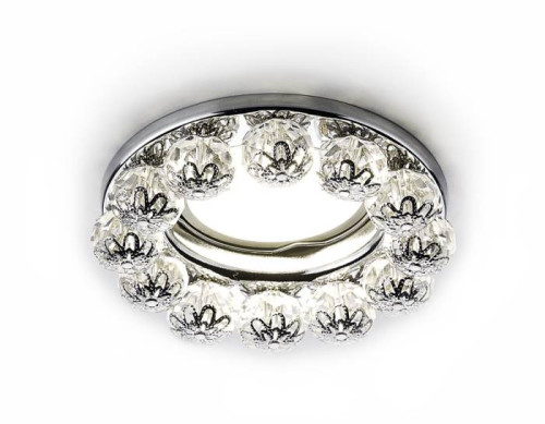 Встраиваемый светильник Ambrella Ceiling K203 CL/CH