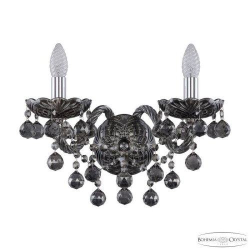 Настенное бра Bohemia 1409 1409B/2/160/XL Ni Balls M731