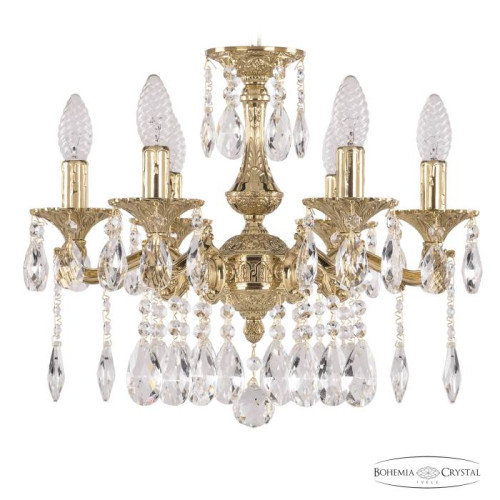 Подвесная хрустальная люстра 7202 Bohemia 72102/6/125 A G