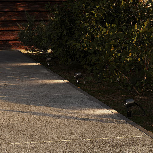 Грунтовый светильник Maytoni Clyde O493FL-L3GF3K