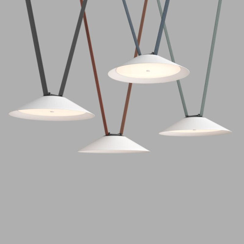 Трековый светильник Denkirs Belty flow DK5664-WH+BK