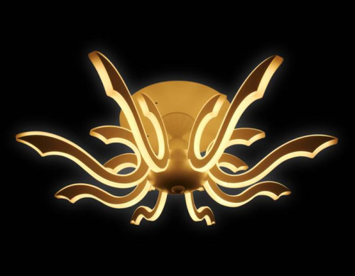 Потолочная люстра с пультом Orbital Klassika Ambrella FK78/8 WH 304W D780