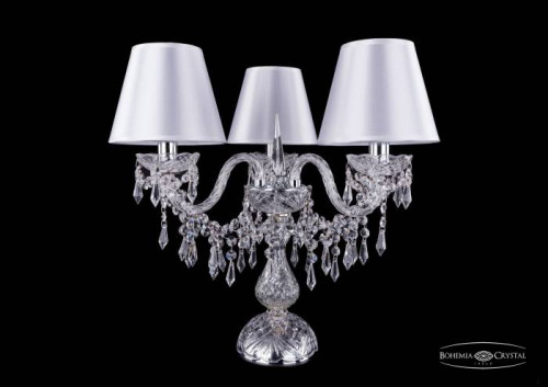 Настольная лампа Bohemia 1403 1403L/3/141-39/Ni/SH21-160