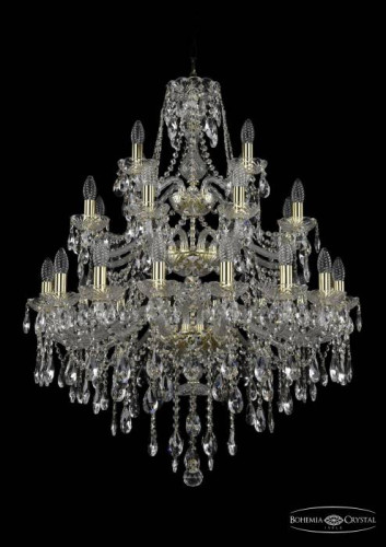 Подвесная хрустальная люстра 1415 Bohemia 1415/16+8+4/300/3d G